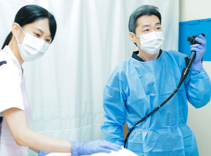 ︎大腸がんの早期発見につながる検査