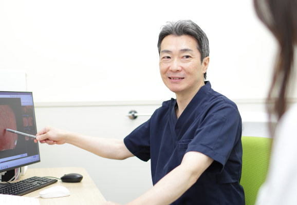 検査の結果説明